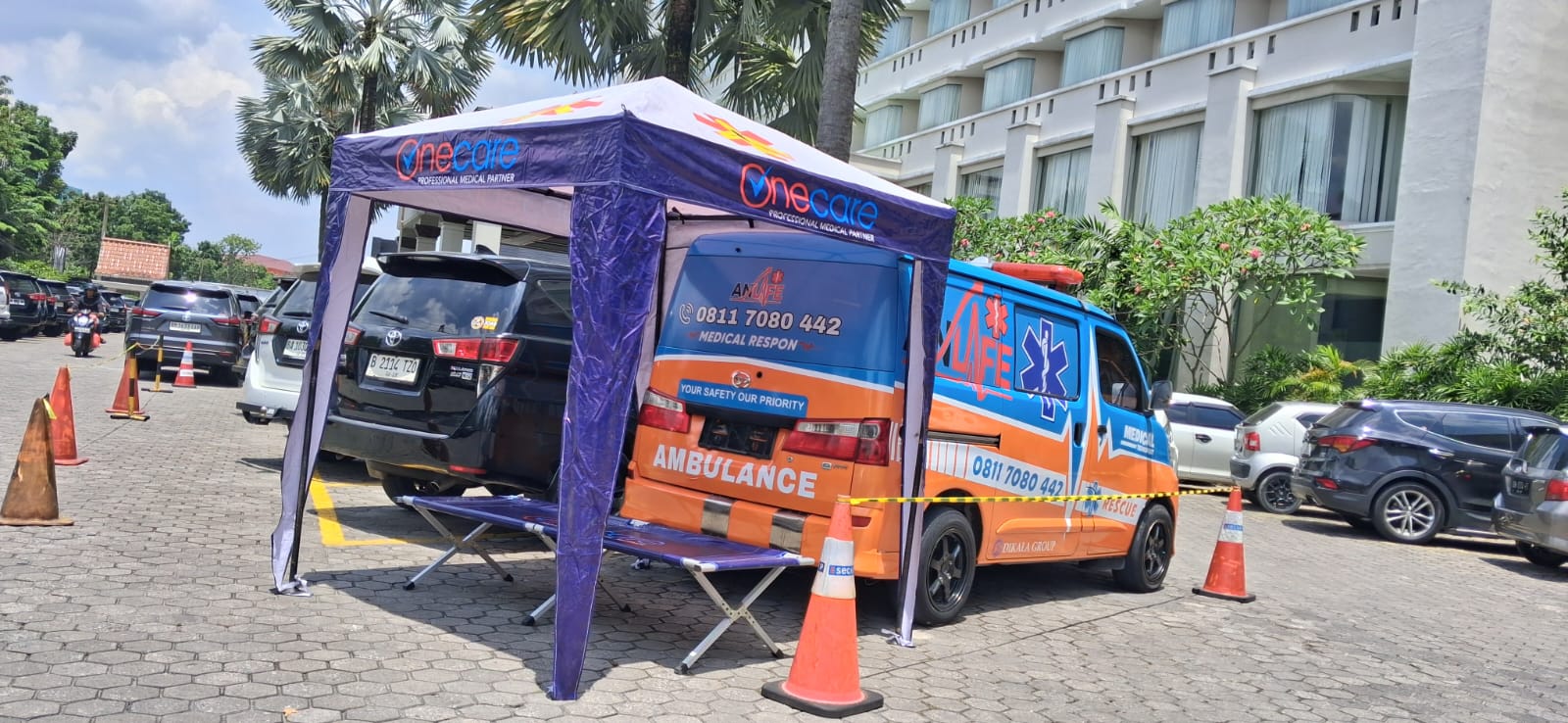 Ambulance Anlife standby event Pekanbaru